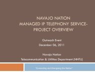 NNTU - Navajo Nation Telecommunications