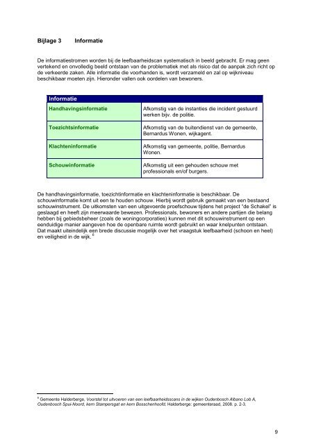 Nota leefbaarheid gemeente Halderberge
