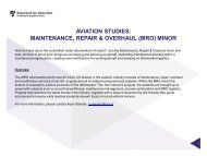 maintenance, repair & overhaul (mro) minor