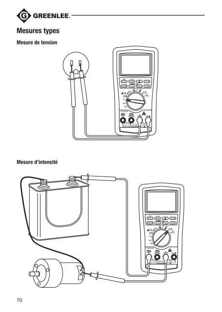 DM-810A â€¢ DM-820A DM-830A â€¢ DML-430A Digital Multimeters ...