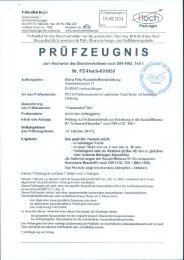 Prüfungszeugnis Transsatco® B1 - HEINZ FRITZ ...