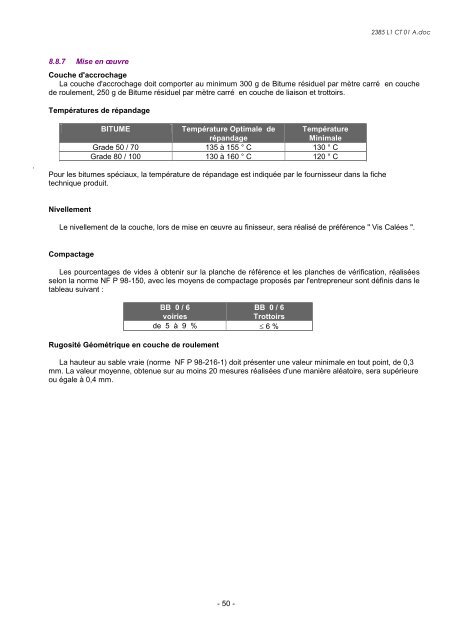 sommaire cahier des clauses techniques ... - Gometz La Ville