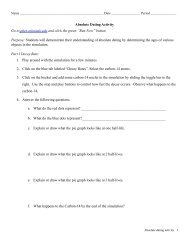 Absolute dating activity.pdf - Lewiston School District