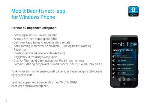 Kom i gang med Mobilt Bedriftsnett - Telenor