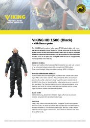 VIKING HD 1500 (Black) - DECA | Diving Equipment Company of ...