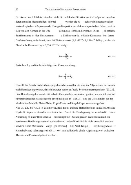 Untersuchungen zur - OPUS - Universität Würzburg