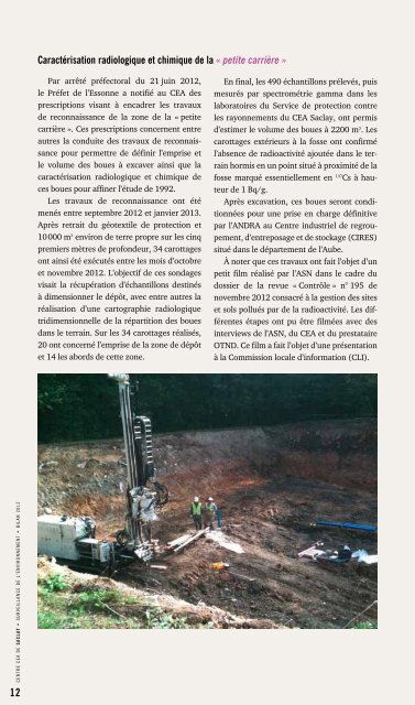 PDF Bilan Environnemental 2012 - CEA Saclay