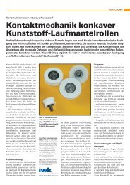 0809 konkave Kunststofflaufmantelrollen - IWK