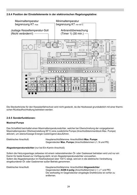 Installations-und Betriebsanweisung FOKUS TURBO 2000 Holz ...