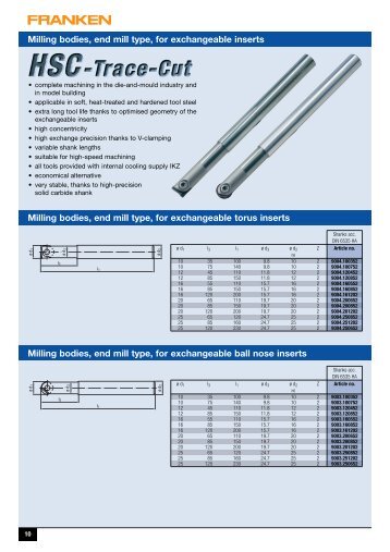 FRANKEN HSC-HPC-Prospekt englisch - EMUGE FRANKEN Tools ...