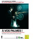 Ã VOS PALMES ! - ACAP â¢ CinÃ©ma â¢ PÃ´le Image Picardie