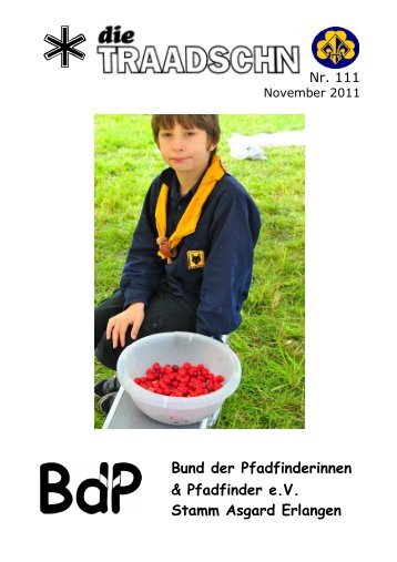 Ausgabe 111 / 2011 - Stamm Asgard Erlangen eV