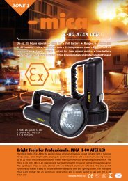 MICA IL-80 ATEX LED - Mica Elektro OY Ltd