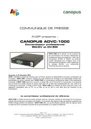 CANOPUS ADVC-1000
