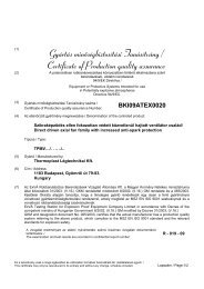 BKI09 ATEX 0020.pdf - BKI ExVÃ Kft.