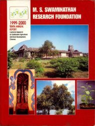 06-bioresourcesstatu.. - M. S. Swaminathan Research Foundation