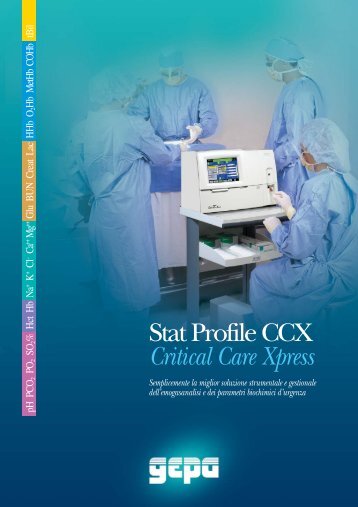 Scarica la Brouchure della linea Stat Profile CCX - Harp Medical