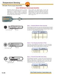 Multipoint Thermocouple Assemblies