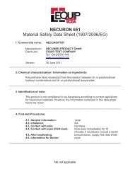 safety data sheet (pdf format) - Equip-Test