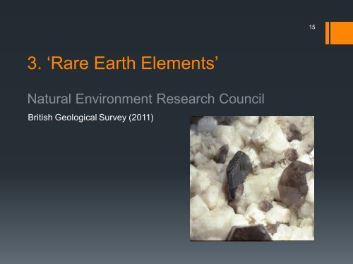 Rare Earths 101 - Hastings Rare Metals Limited