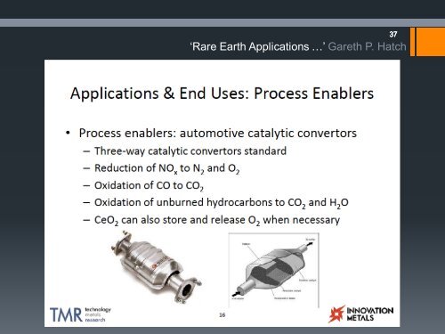 Rare Earths 101 - Hastings Rare Metals Limited