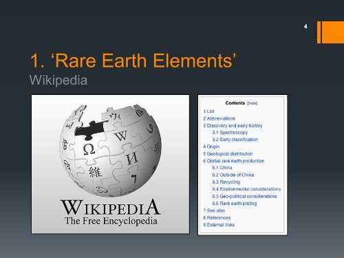 Rare Earths 101 - Hastings Rare Metals Limited