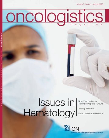 First Quarter 2008 - Issues in Hematology - ION Solutions