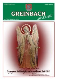 98. Folge / Dezember 2010 - Volksschule Greinbach