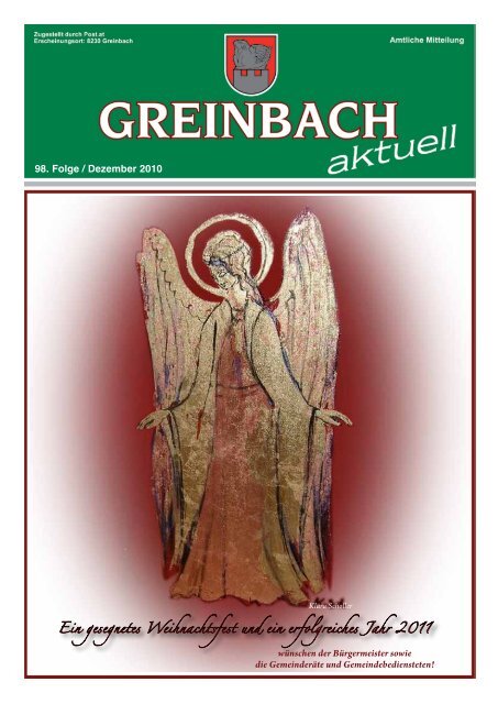 98. Folge / Dezember 2010 - Volksschule Greinbach