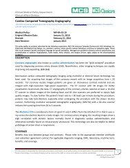 Cardiac Computed Tomography Angiography - MCS a