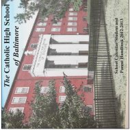Calendar Cover.ai - The Catholic High School of Baltimore