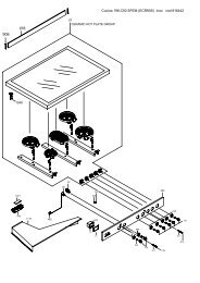 ECR90S spare parts - Euromaid