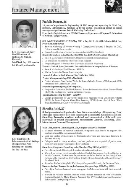 Finance Management - S.P. Jain Institute of Management and ...