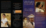 CTE VC Nursing Brochure - Ventura College