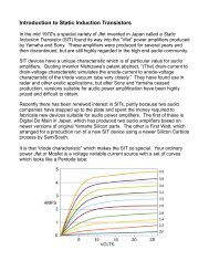 SIT intro.pdf - First Watt