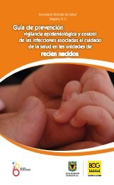 Guía Recien Nacido pdf - Secretaría Distrital de Salud