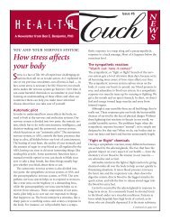 How stress affects your body - Body Therapy Institute