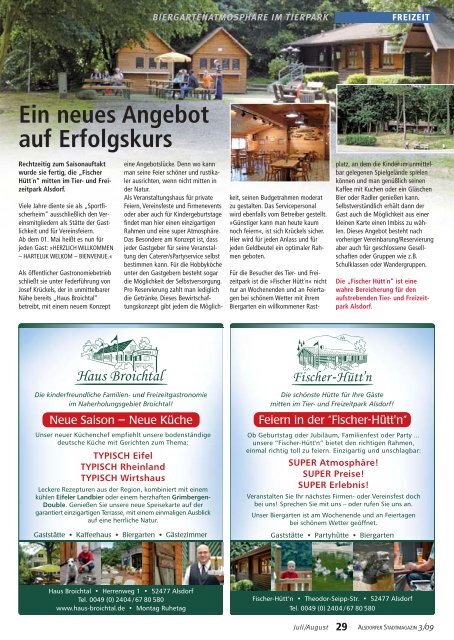 undsonst?! - Alsdorfer Stadtmagazin