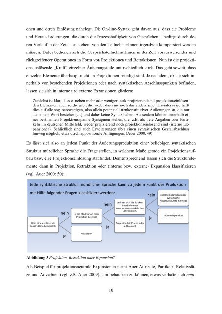 Eigenschaften interner Expansionen am Beispiel von Modalwörtern