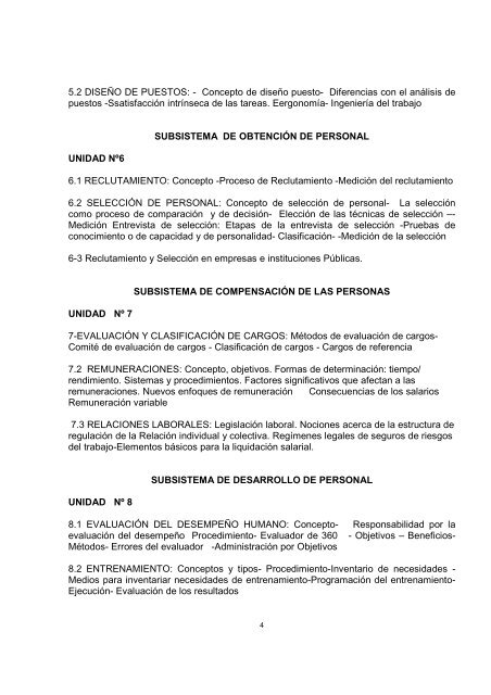 AdministraciÃ³n de Personal I - Facultad de Ciencias EconÃ³micas