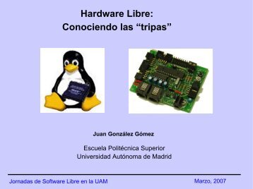 Hardware Libre: Conociendo las âtripasâ - Iearobotics