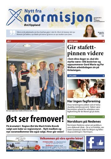 Nytt fra Normisjon 03/13