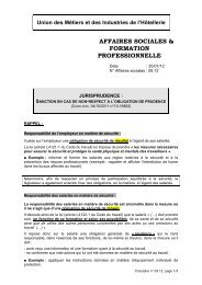 SANCTION EN CAS DE NON-RESPECT A L'OBLIGATION DE