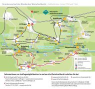 Streckenverlauf des Wanderbus Wutachschlucht - Lenzkirch