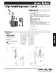 Feige Pallet Filling Station – Type 16 - Mcschroeder.com