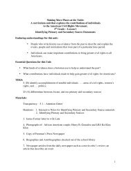 Download Lesson Plan and Handouts (.pdf) - Center for American ...