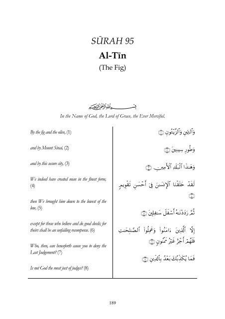 Volume 18 Surah 78 - 114 - Enjoy Islam