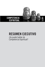 Competencia Espiritual. Resumen ejecutivo del libro - Cerpe