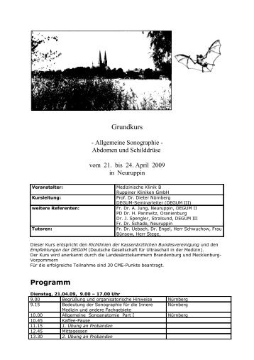 programm aufbaukurs - Ultraschalltagung-bb.de