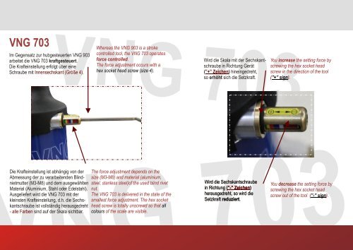 VNG 703 - VVG Befestigungstechnik GmbH & Co